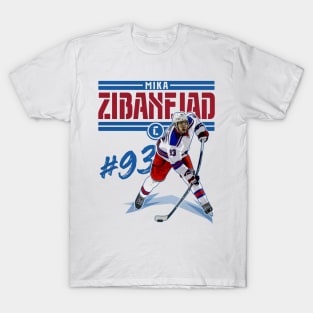 Mika Zibanejad New York R Play T-Shirt